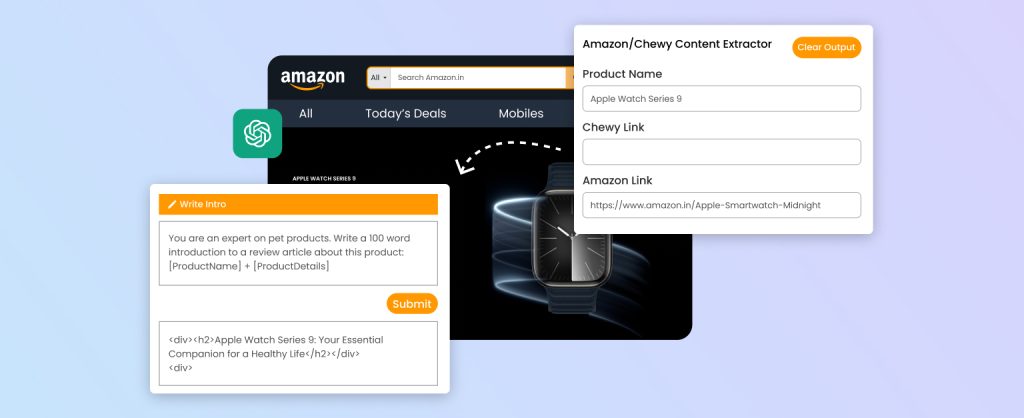 Extract Product data from Amazon