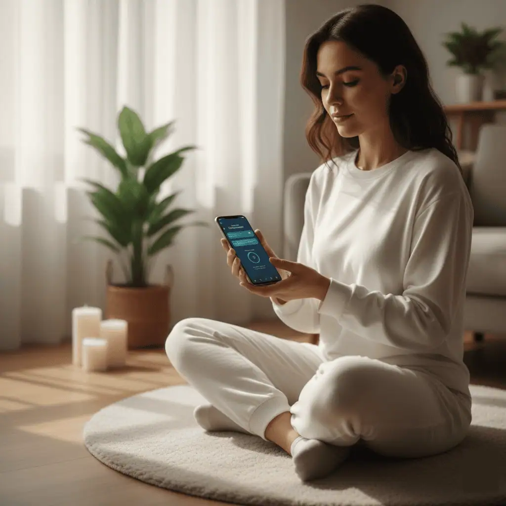 Custom chatbot for mental health and wellness