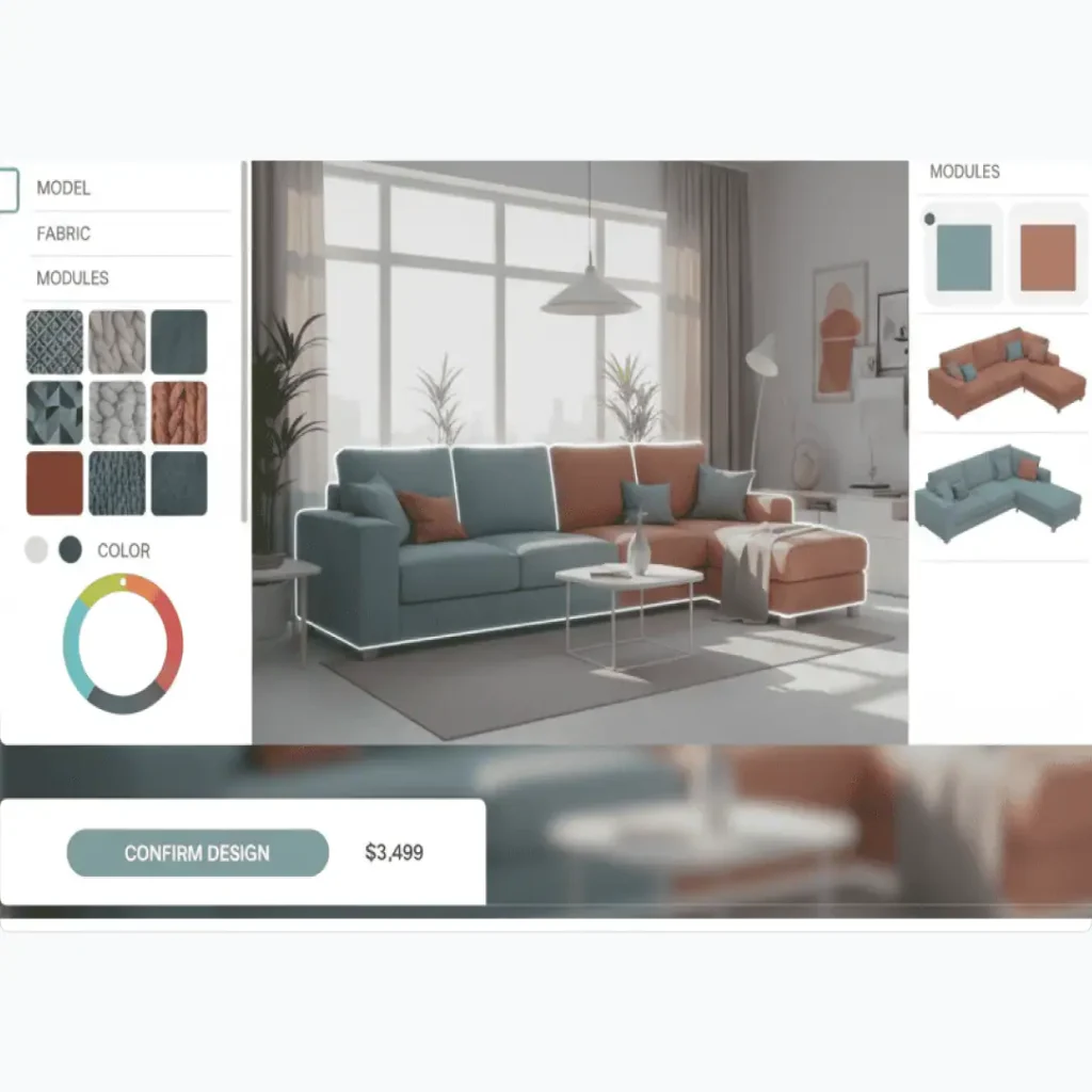 Product configurator in Home & Interior design
