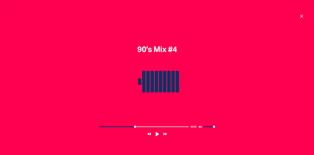 Audio Squarespace plugin feature