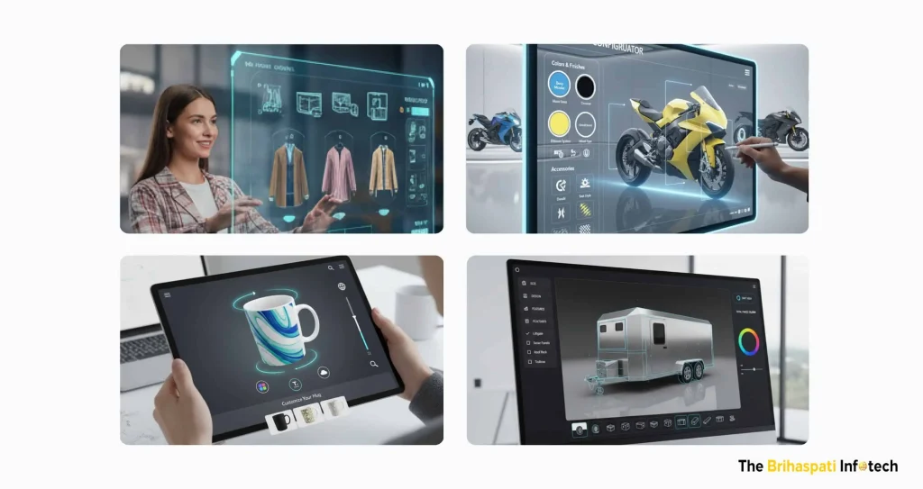 Online product configurator applications
