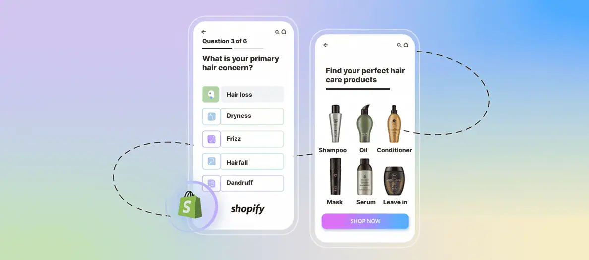 Quiz based shopping on Shopify Plus