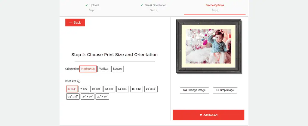Smart Orientation & Print Sizes