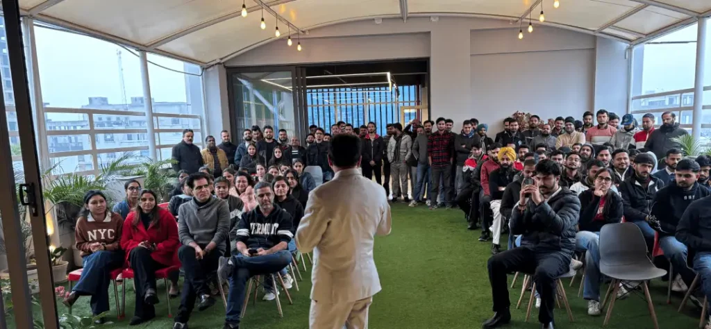 New Year party at office